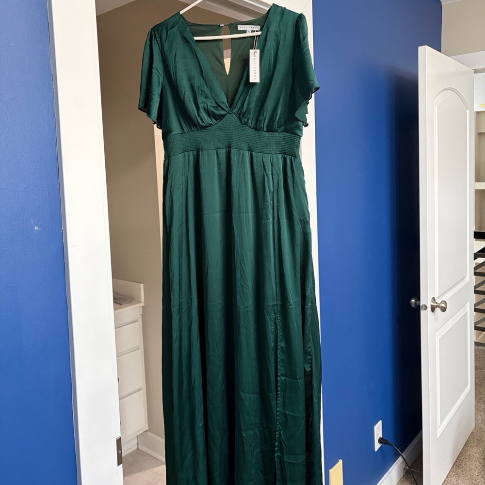 Baltic Born Deep Green Maxi Dress